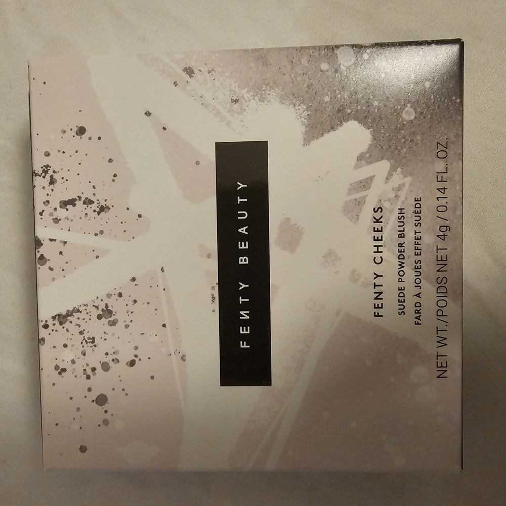 New In Box Fenty Beauty Suede Waterproof Powder Blush - In Summertime Wine